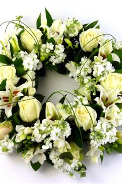 Pure White Wreath