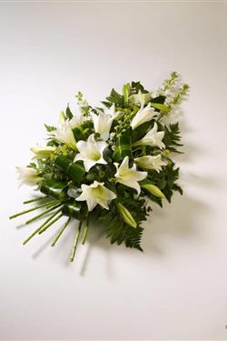 White Lily Spray