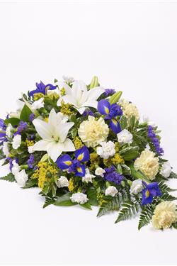 Lily and Iris Teardrop Spray