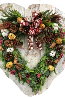 Woodland Heart Wreath