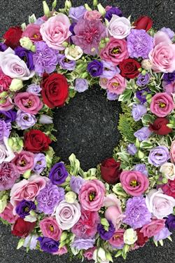Shades of Pink Wreath